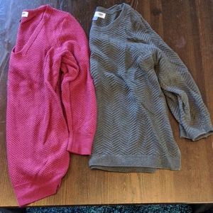Old Navy Maternity Sweater Bundle